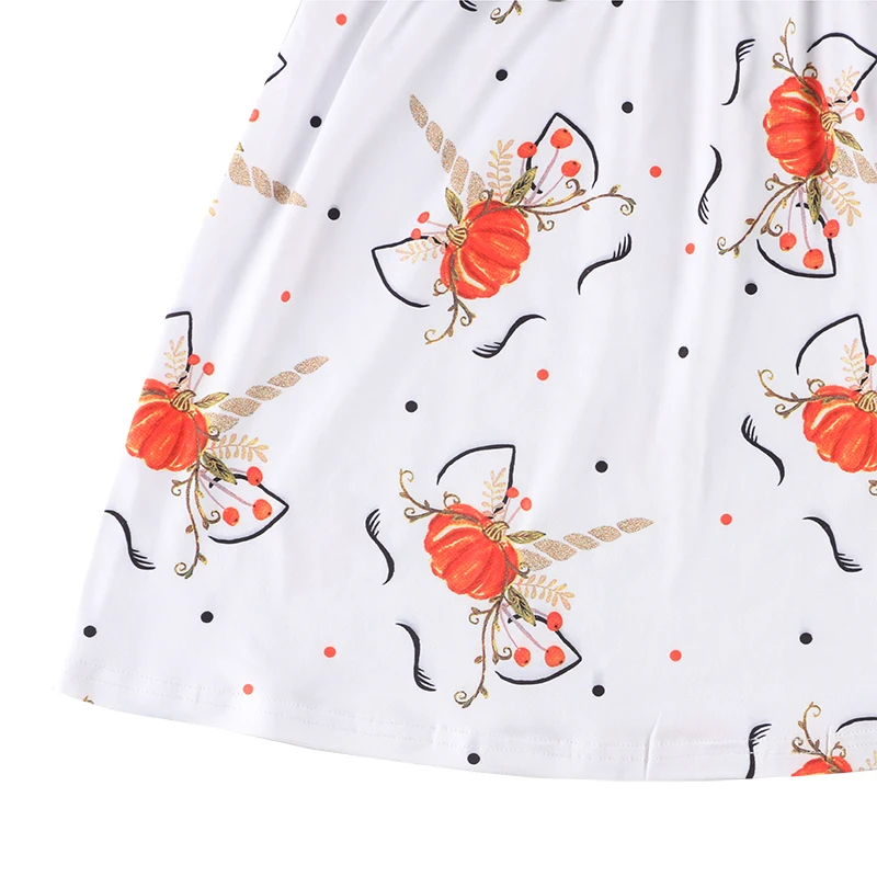 Дети Единорог платья для девочек костюм на Halloween детей праздничные с длинными