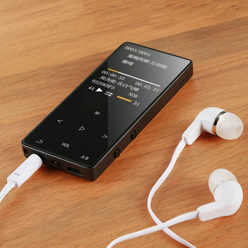 Mp3-плеер с Bluetooth металлическая Встроенная колонка 8 ГБ 16 Hi-Fi металлический