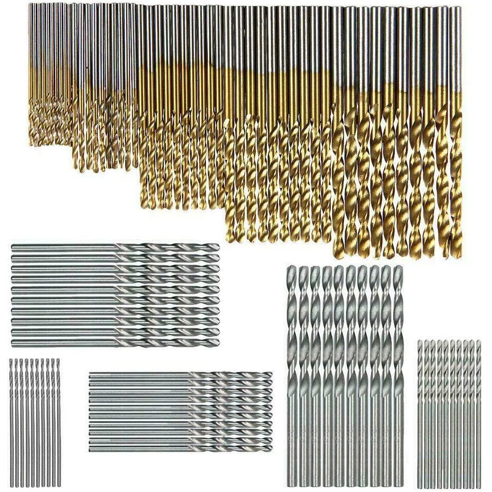 

1-3mm Diameter HSS Straight Shank Auger Metal Wood Plastic Drill Bit Power Tool