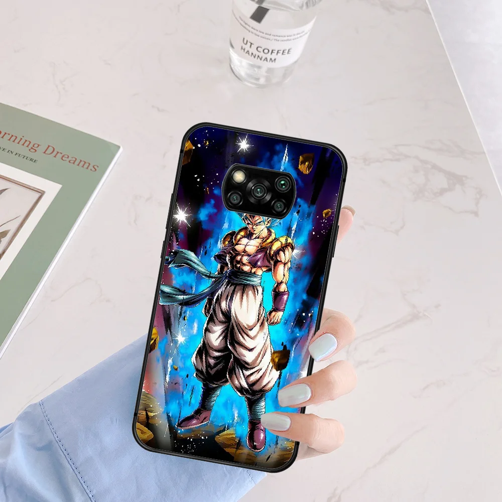 

Dragons Balls Gokus Anime Phone Case Cover Hull For Xiaomi Mi A2 A3 8 9 SE 9T 10 10T Lite Pro Ultra Poco X3 black Waterproof 3D