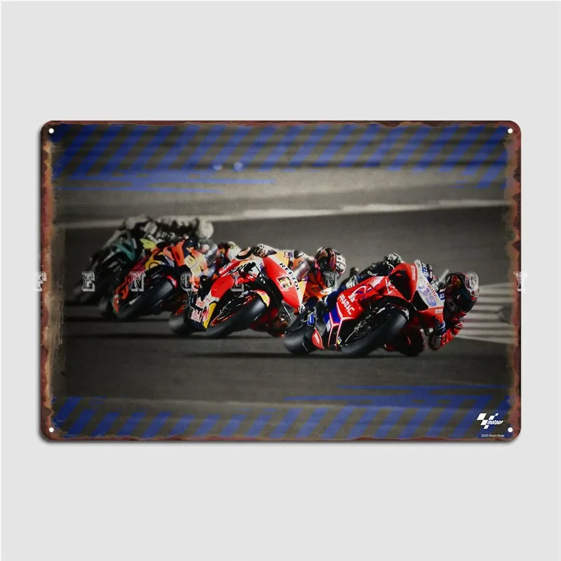 

Металлический знак Barwa Grand Prix Of Катар, украшение для гостиной, гаража, Настенная роспись, создание оловянного знака, плакат