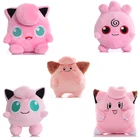 5 шт.лот 15 см TAKARA TOMY Покемон джигглифф Cleffa Igglybuff Clefairy плюшевые мягкие игрушки куклы мягкие игрушки подарки для детей