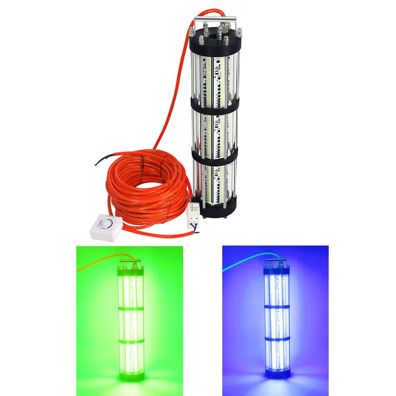 Goede Vissen Lokken 2800W Ac 200-240V 30M Kabel Diepe Onderwater Led Vissen Licht Voor Inktvis Witvis Etc