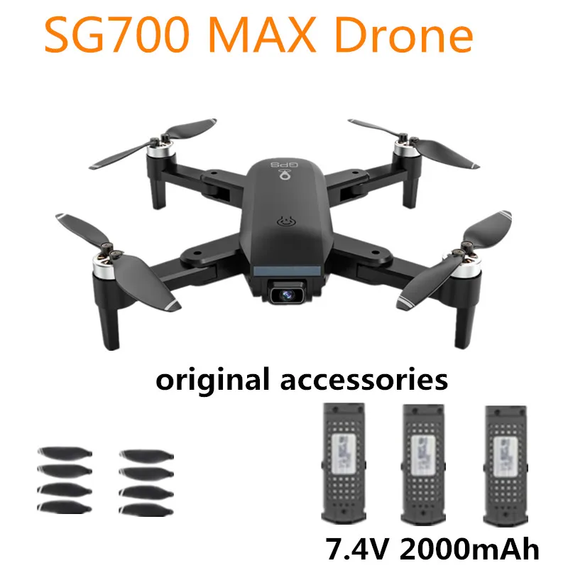 

Аккумулятор для дрона SG700 MAX Propeller Maple Leaf / SG700 MAX Запчасти для Дронов, оригинальные аксессуары, время полета 20 минут, 7,4 В, 2000