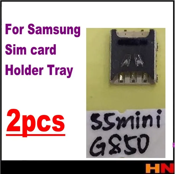 2 шт. 100% части гибкий кабель для Samsung Galaxy S5 mini G850 слот sim карты держатель разъем micro