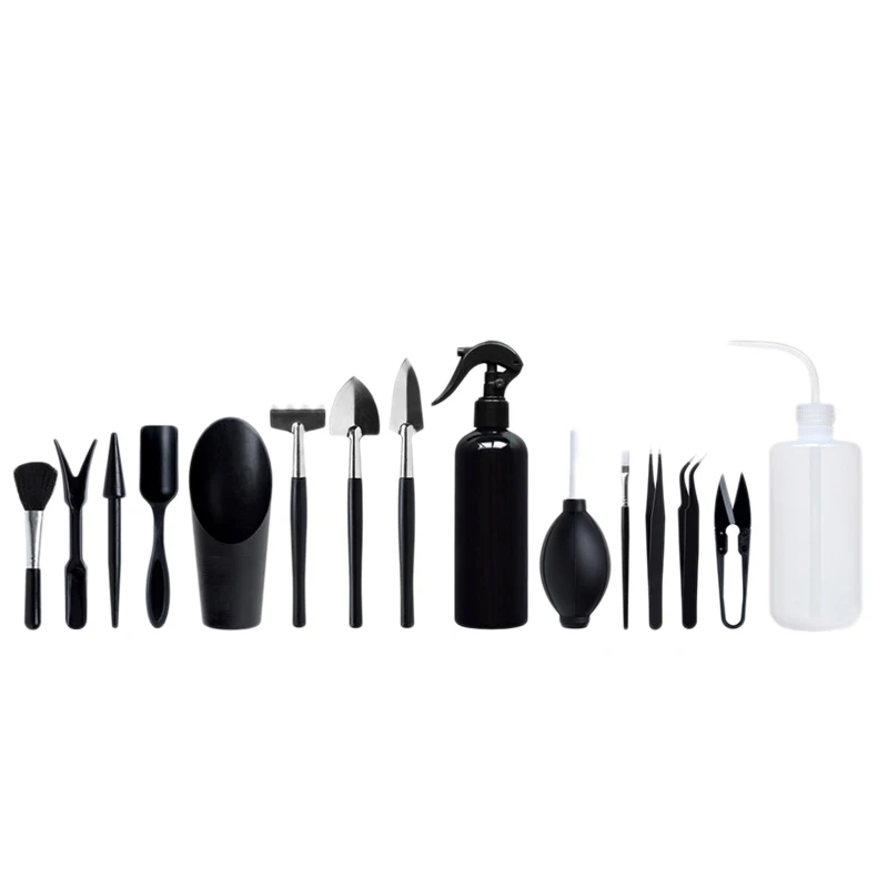 Succulent Plants Tools Mini Garden Hand Set Transplanting Miniature Planting Gardening Tool for Indoor | Дом и сад