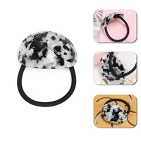 classic style hair rubber band acetate head adornment nice girls hair ornaments exquisite daily life elastic hair band