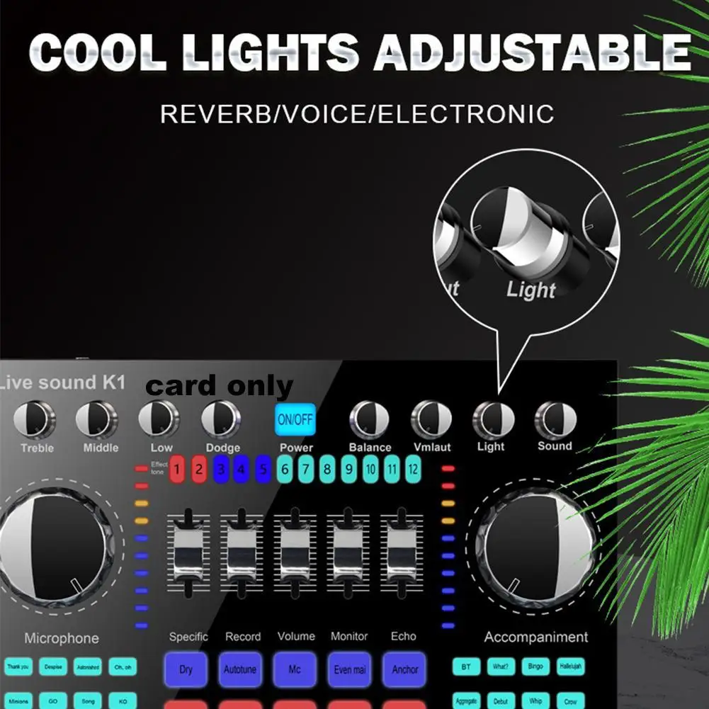 K1 звуковая карта интернет знаменитости набор специального оборудования для