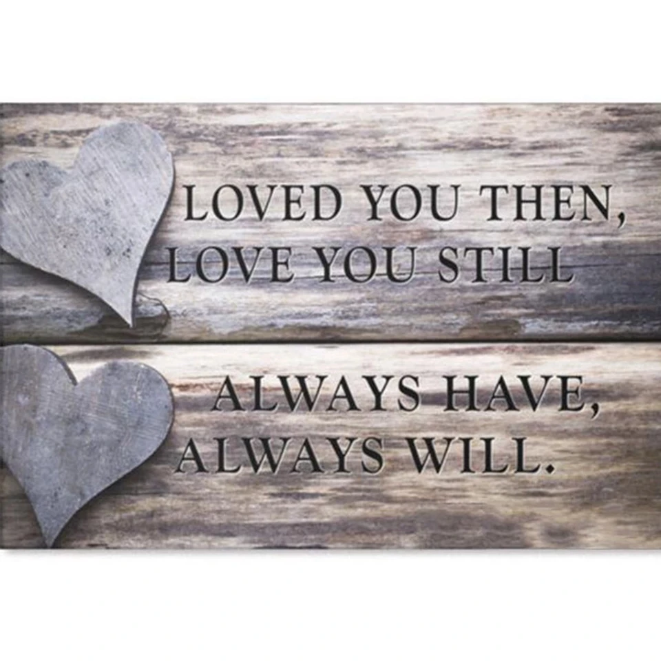 

Diamond Painting "Always Love You" Full Square/Round Diamond Embroidery Text Pattern Cross Stitch Mosaic Home Decor