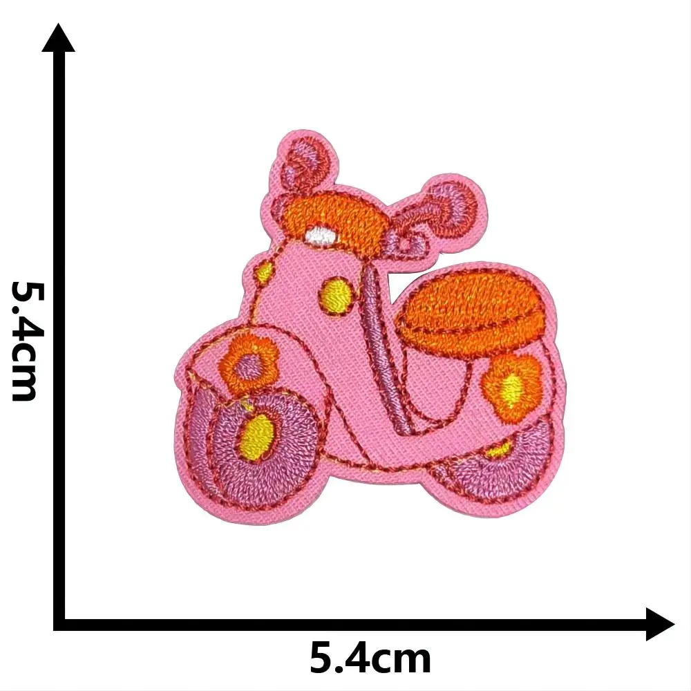 1 шт. Цветок Лук Пламя Птица Морковь Акула Бумажный самолет Кактус Диван Стереоскоп Любовь WiFi Алмазные нашивки Стикеры на одежду.