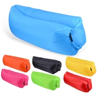 outdoor inflatable sofa bed beach folding sleeping bag garden couch seat lazy air lounger