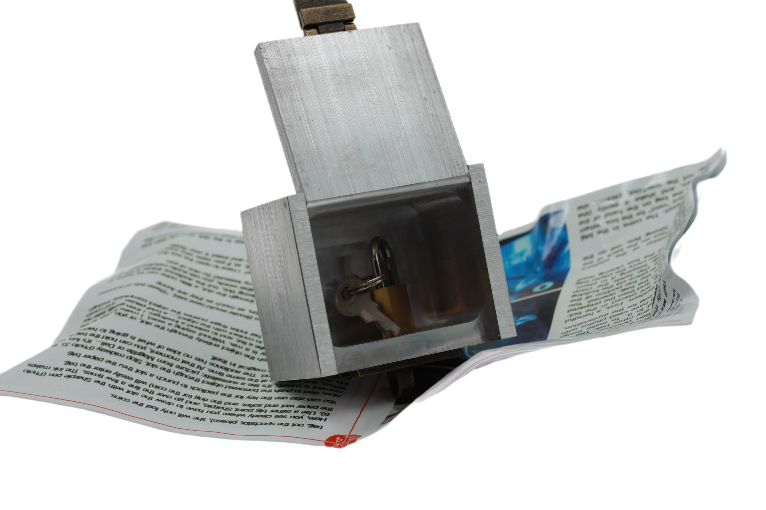 The Strong Box Joe-фокусы реквизит сцена gimmicks крупный план Магическая комедия игрушки