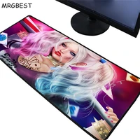 mrgbest large lockedge gaming mouse pad joker player pc computer mousepad non slip office rubber table mat 90x4080x30mm xxl l