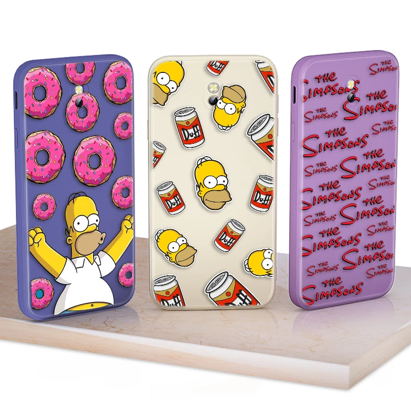 

The Simpsons Dad For Samsung Galaxy J1 J2 J7 J6 J4 J5 J3 2017 ACE Prime J110 J730 J530 J330 Liquid Soft Phone Case
