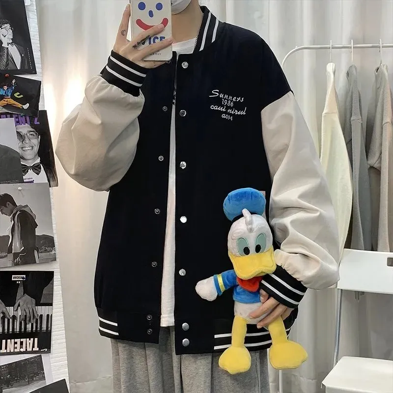 Повседневная тонкая куртка-бомбер в стиле пэчворк женская и Мужская Уличная