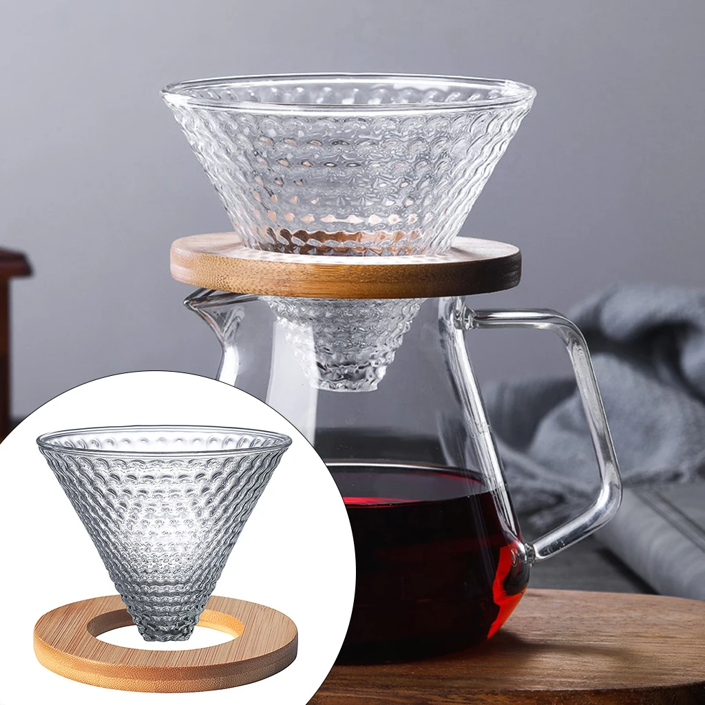 

Залить Кофе Воронка-дриппер для Кофе фильтр конус 1-2 чашки многоразовые фильтры залить чайник комплект Керамика