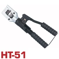 ht 51 hydraulic crimping pliers crimping copper and aluminum terminal crimping tool with safety device fast crimping