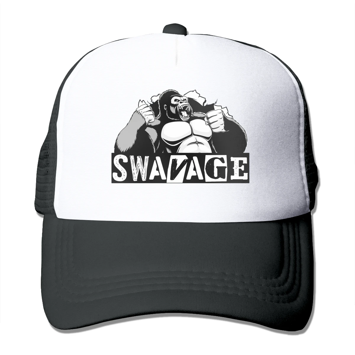 

Бейсболка Swavage с сеточкой из фильма «King Kong Jack» для мужчин и женщин, Кепка-тракер в стиле хип-хоп, аксессуары
