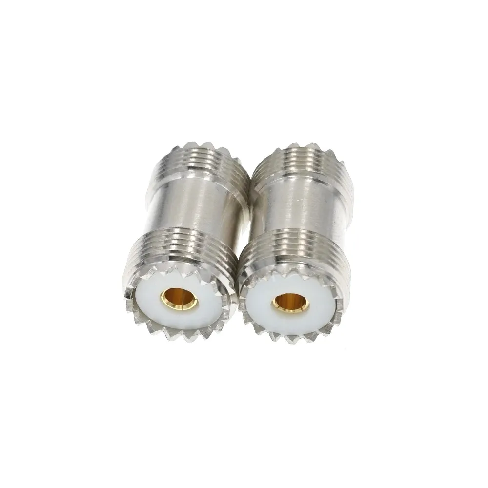 PL 259 UHF Женский коаксиальный кабель адаптер S0 239 двойной разъем 1 шт.|connector adapter|connector