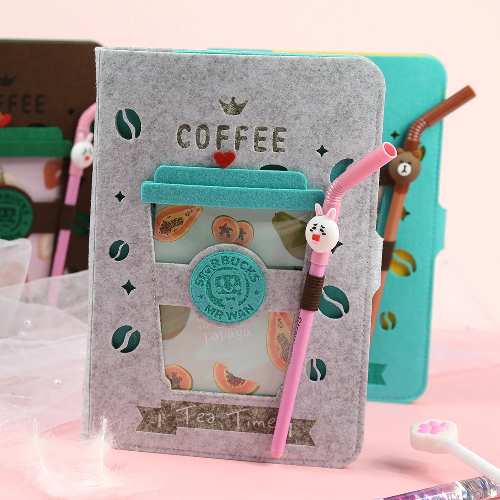 А5 планер блокнот металлическая папка Бесплатная ручка школьный войлочный