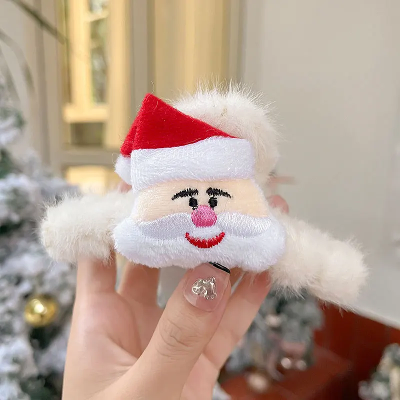 

Fashion Winter Plush Women Hair Clips Cute Girl Hairpins Velvet Hair Claws Hair Bands Kawaii Headband Hair Accessories Barrettes