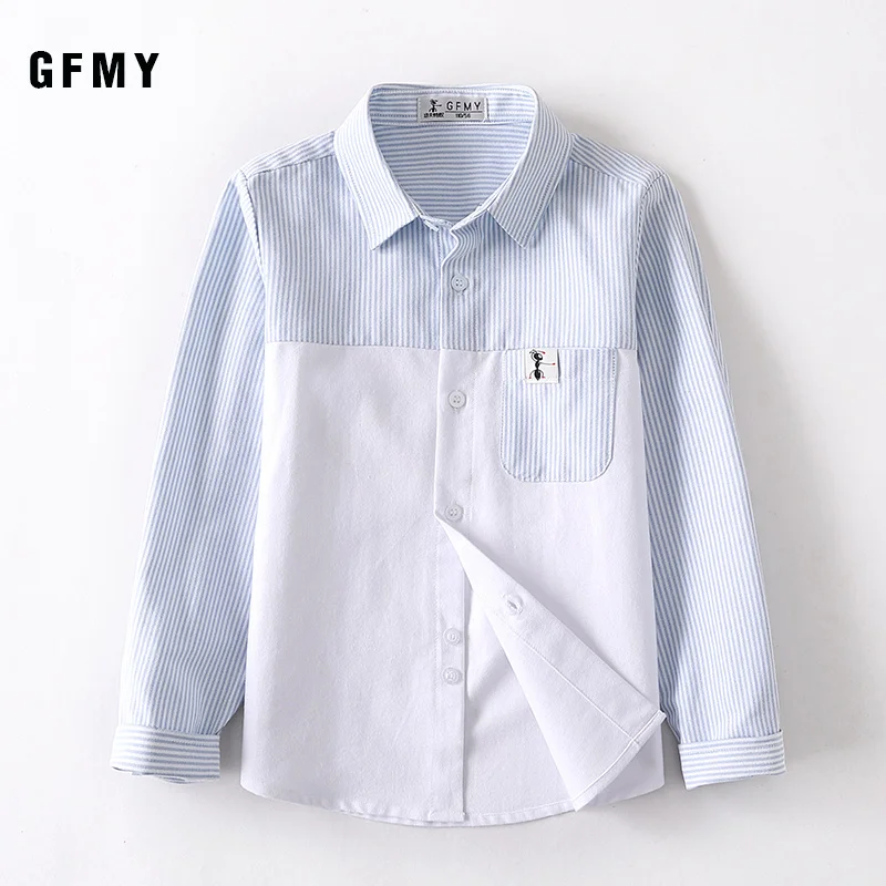 gfmy2050 blusa de manga longa unissex camiseta de manga longa para criancas da moda