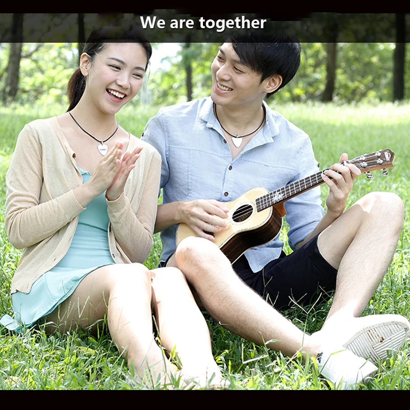 Ожерелье с подвеской для гитары из нержавеющей стали | Спорт и развлечения