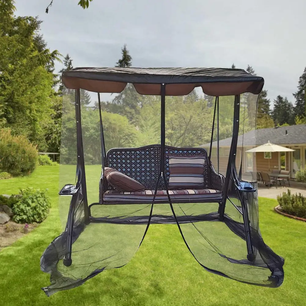 Сетка от комаров для уличного зонта, кровати дома или качелей в саду.