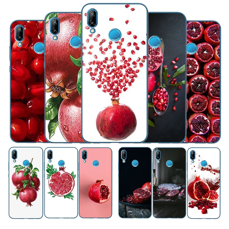 Чехол для телефона с гранатом Huawei P9 P10 P20 P30 P40 Psmart Lite Plus Pro Y9 Y6 Y7 2017 2018 Nova 3 3i|Бамперы| |