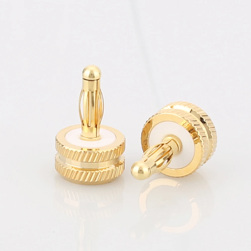 2x шумоподавляющая крышка s Gold cap усилитель динамика Клеммная клемма