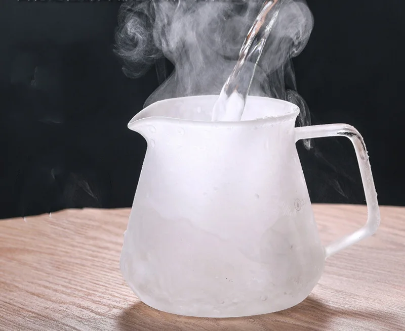 Кофейник из боросиликатного стекла с крышкой, Кофеварка Hario V60, портативный капельный чайник, чайники, эспрессо, кофе, Перколятор