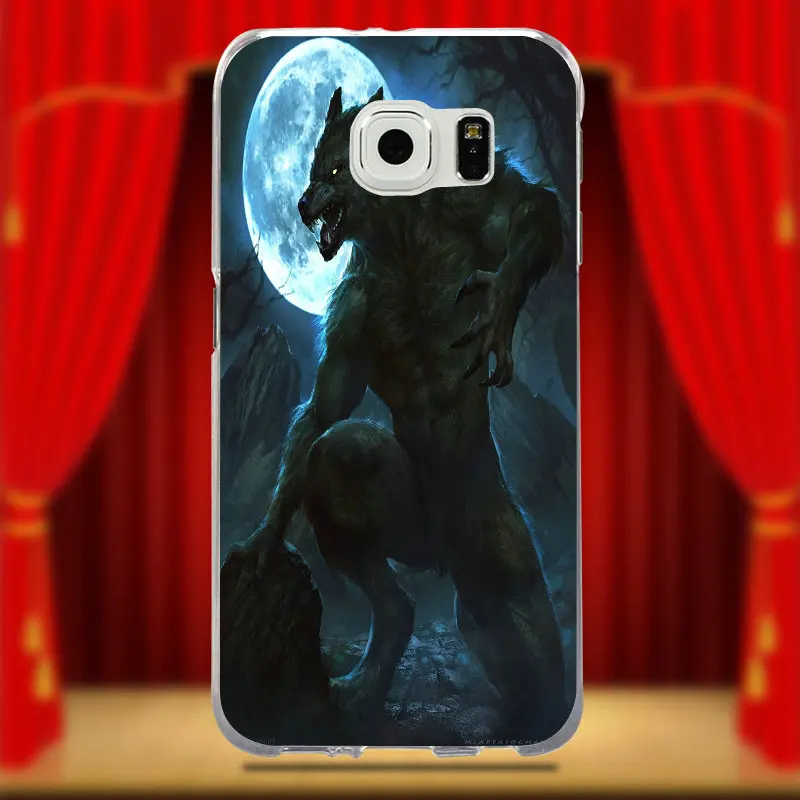 Мягкие силиконовые чехлы для мобильных телефонов из ТПУ волчий ревет в ночь samsung