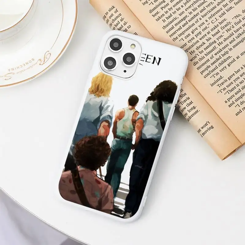 

Rock singer Freddie Mercury Queen Phone Case Candy Color for iPhone 11 12 6 6S 7 8 XS X SE 2020 XR mini pro Plus MAX coque