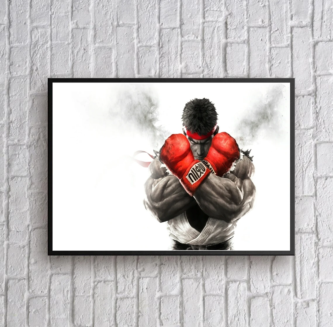 

Street Fighter V Video Game Canvas Poster Home Wall Painting Decoration (No Frame)