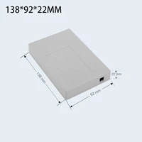 1389222mm plastic power module instrument case circuit board instrument box switch button case