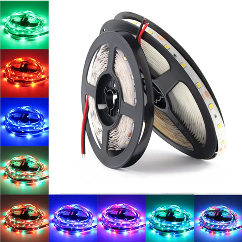 DC 12 V Вольт линейное светодиодное освещение 2835 RGB Водонепроницаемый 0 5 10 м