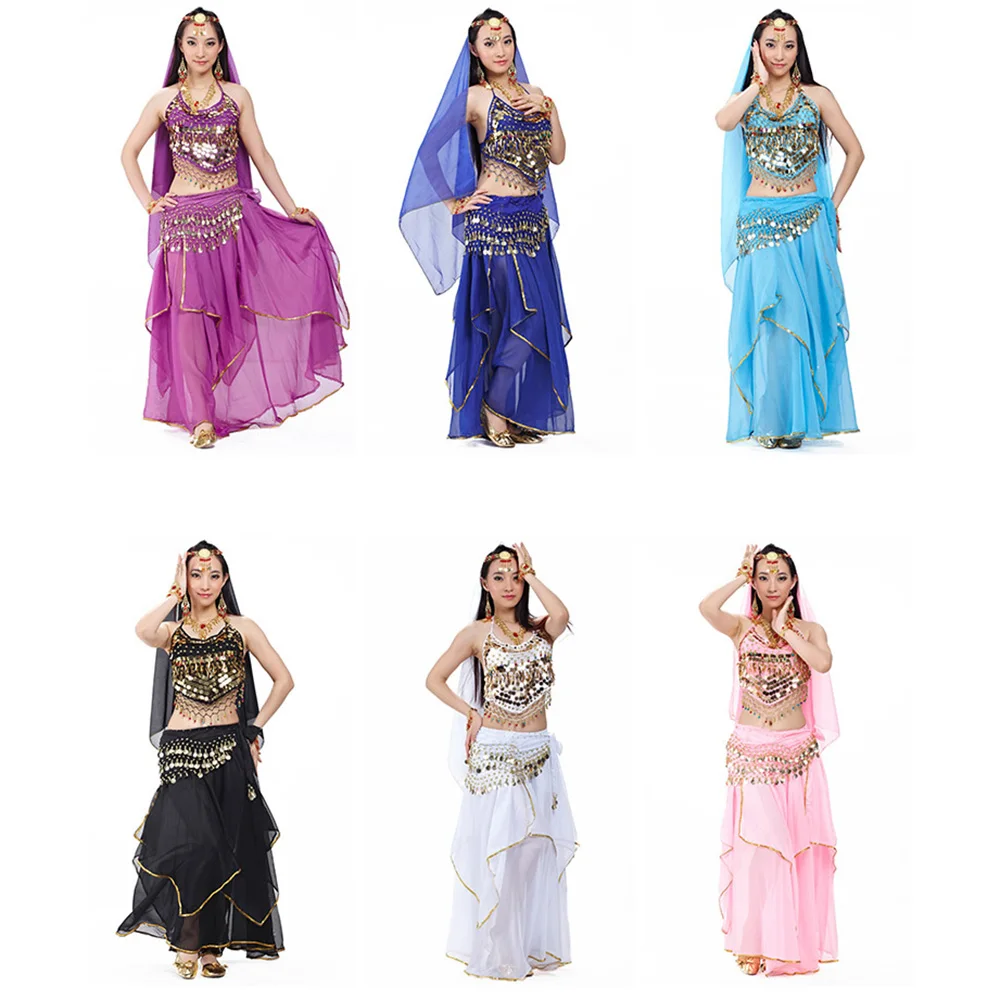 Little Chili Piece Chain Skirt Veil Belly Dance Suit Indian Dance Performance Set 5-Piece Set Women Unitards Clothing
Little Chili Piece Chain Skirt Veil Belly Dance Suit Indian Dance Performance Set 5-Piece Set Women Unitards Clothing