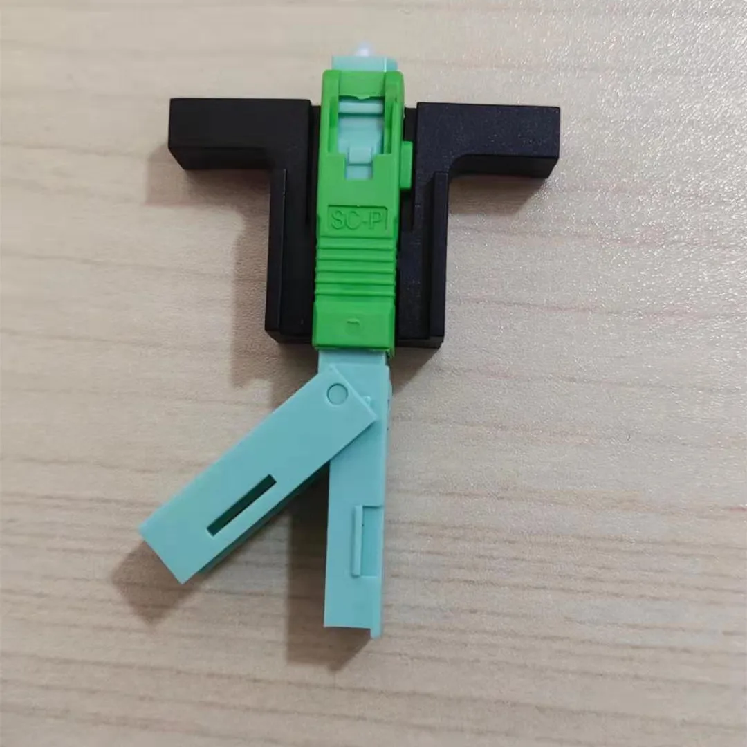 Встроенный SC оптический волоконный быстрый соединитель ftth APC Одномодовый