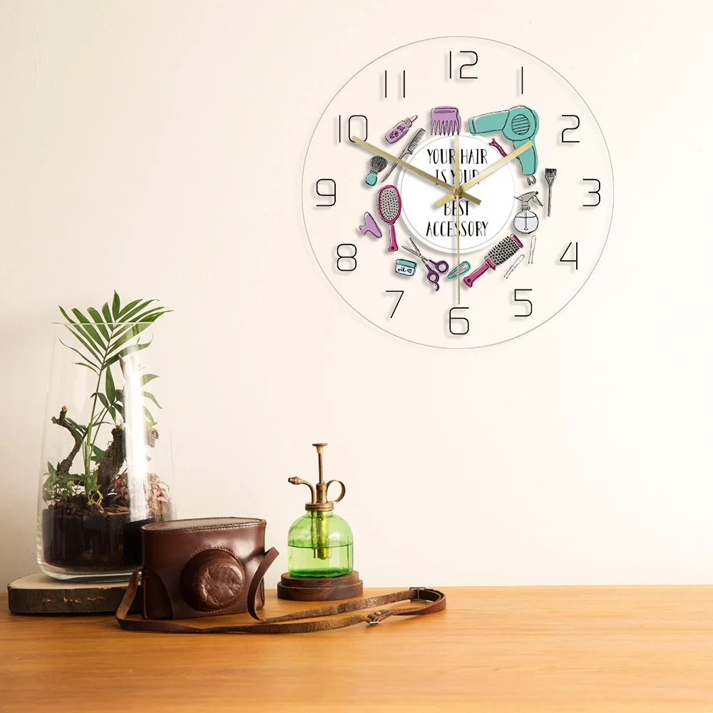 Ваши волосы-лучший аксессуар для парикмахера Мотивационная цитата современные