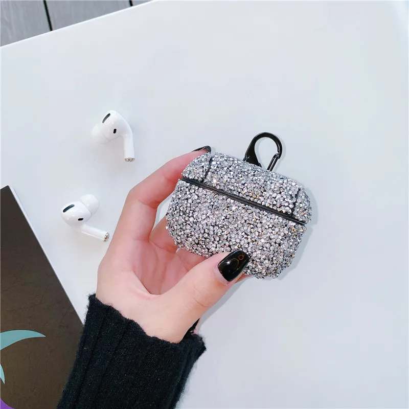 Роскошный милый Жесткий Чехол для беспроводных наушников AirPods 2 1 чехол Bluetooth