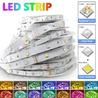 12V светодиодные полосы светильник Rgb 5050 5 м 10 м 15 м RGBWW 5V ТВ Подсветка светильник Ночной светильник Гибкая ленточная фон светильник ing для комнаты