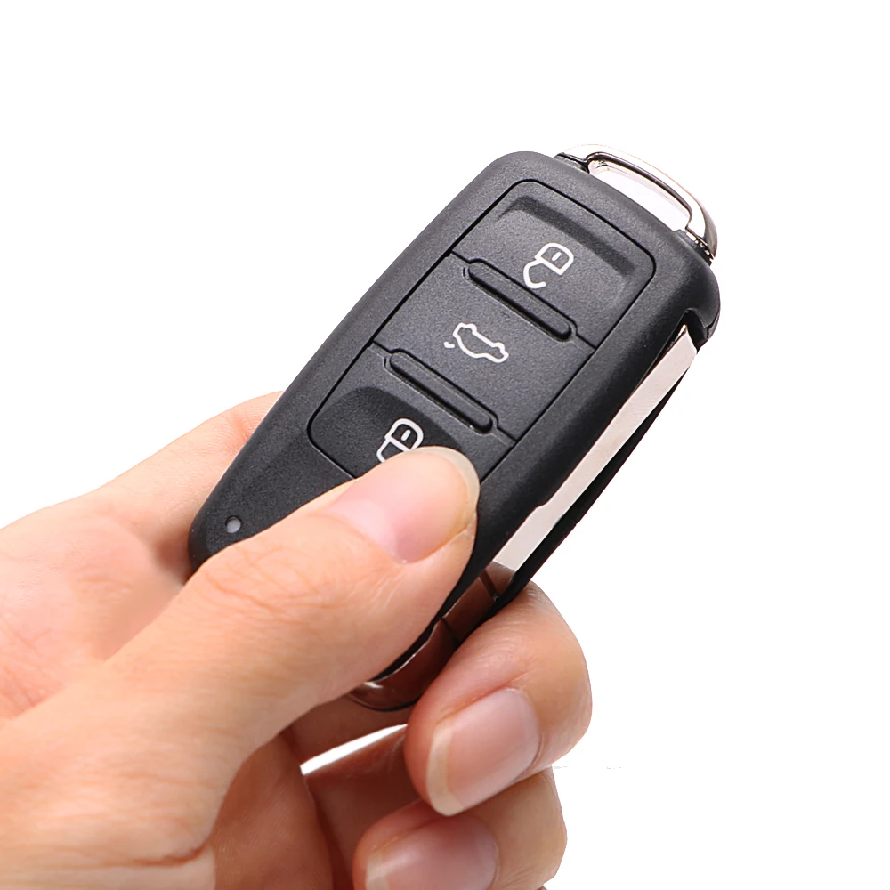 

3 Buttons for Beetle/Caddy/Eos/Golf/Jetta/Polo/Scirocco/Tiguan/Touran/UP For VW Car Key Shell Blank Car Keys Remote Flip