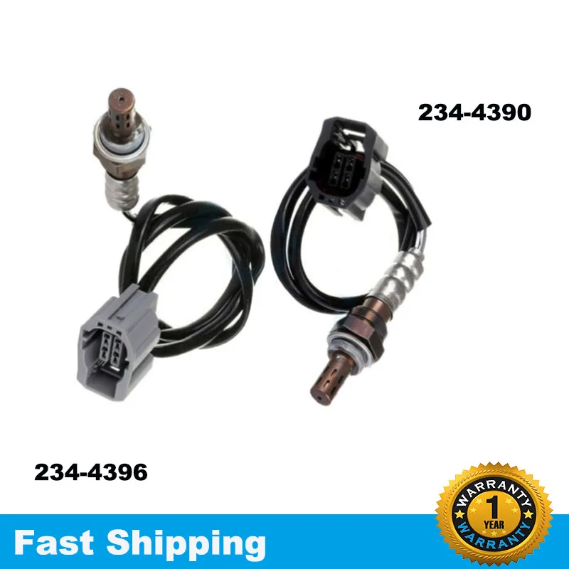 

2pcs Up&DownstreamOxygen Sensor 234-4390 234-4396 For 2004-2007 Mazda 3 5 2.0L 2.3L