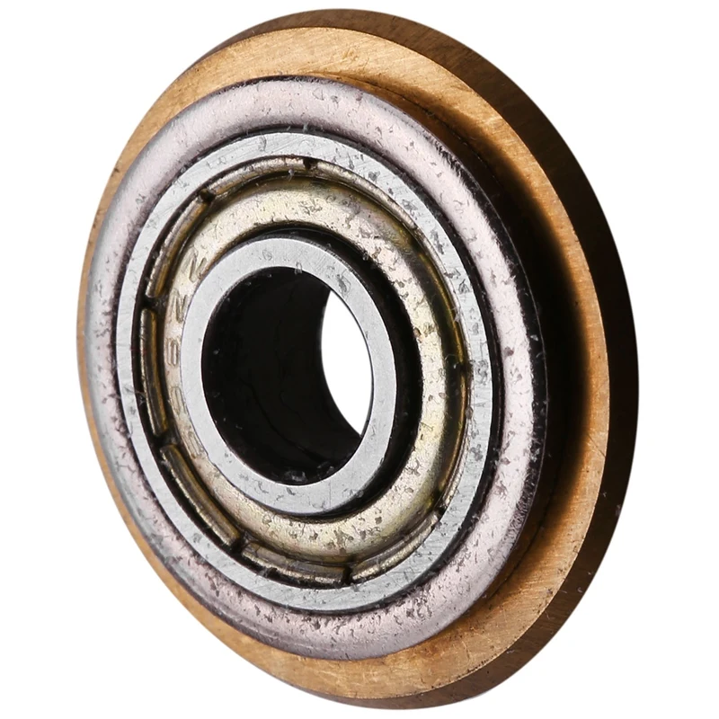 

Titanium coated carbonized tile cutter exchange 22 x 6 x 6 mm brass tone