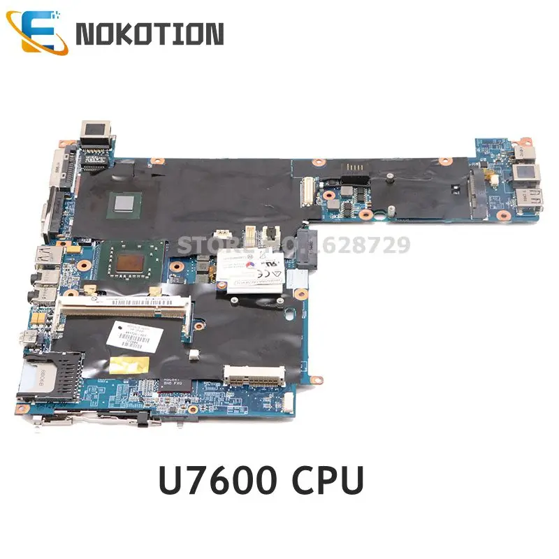 

NOKOTION Laptop Motherboard For HP 2510P DA00T2MB8G0 451720-001 MAIN BOARD U7600 CPU 1.2Ghz DDR3