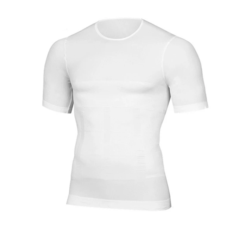 

2021 New Men's Shaping Short-sleeved Abdomen Body-building Tights