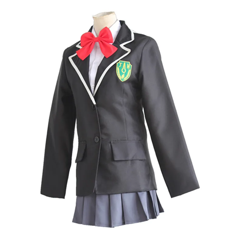 Anime Your Name Cosplay Costumes Mitsuha Miyamizu Costume School Uniforms Halloween Party Kimi No Na Wa | Тематическая одежда и