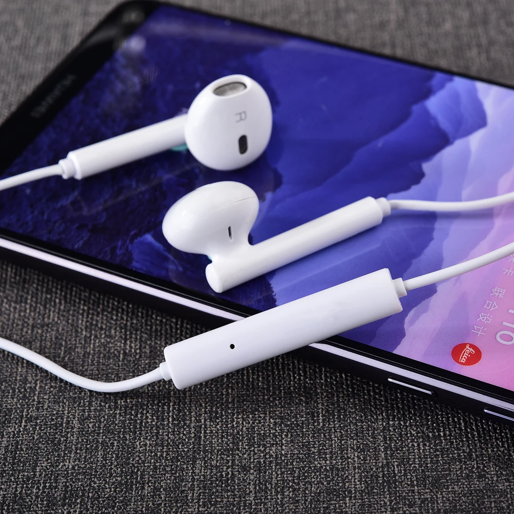Оригинальные наушники Huawei CM33 USB Type C проводные вкладыши с микрофоном и
