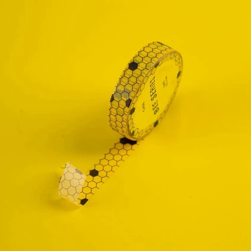 honeycomb Маленькая Пчелка васи лента декоративная клейкая лента Decora Сделай Сам Скрапбукинг журнал наклейки этикетка канцелярские товары школьные принадлежности - Цвет: honeycomb