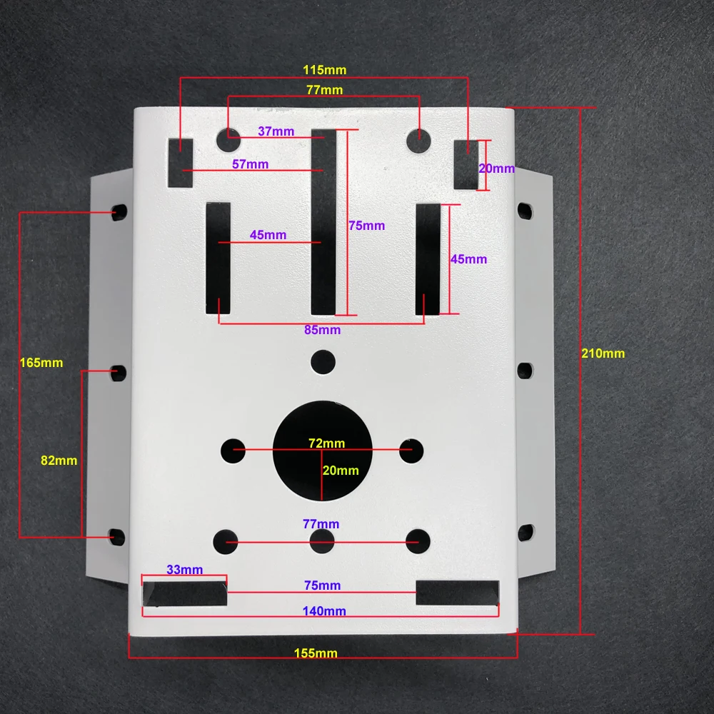 Металлический Стальной наружный/внутренний наружный угловой кронштейн для